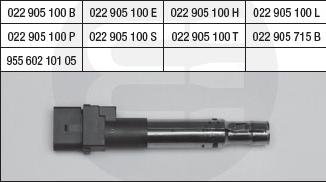 Brecav 114.013 - Запалителна бобина vvparts.bg