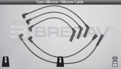 Brecav 33.515 - Комплект запалителеи кабели vvparts.bg