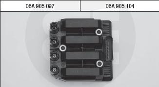 Brecav 214.003E - Запалителна бобина vvparts.bg