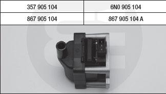 Brecav 214.002 - Запалителна бобина vvparts.bg