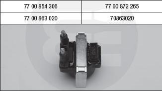 Brecav 211.007 - Запалителна бобина vvparts.bg