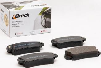 Breck 20950 00 702 10 - Комплект спирачно феродо, дискови спирачки vvparts.bg
