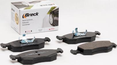 Breck 20908 00 702 00 - Комплект спирачно феродо, дискови спирачки vvparts.bg