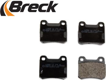 Breck 20687 10 704 00 - Комплект спирачно феродо, дискови спирачки vvparts.bg