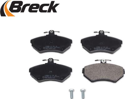 Breck 21945 00 701 00 - Комплект спирачно феродо, дискови спирачки vvparts.bg
