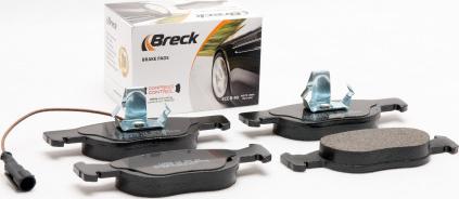 Breck 21930 00 702 10 - Комплект спирачно феродо, дискови спирачки vvparts.bg