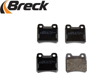 Breck 21140 00 704 00 - Комплект спирачно феродо, дискови спирачки vvparts.bg