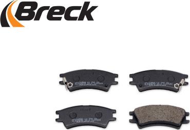 Breck 23238 00 702 10 - Комплект спирачно феродо, дискови спирачки vvparts.bg