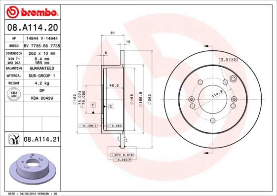 Breco BS 7735 - Спирачен диск vvparts.bg