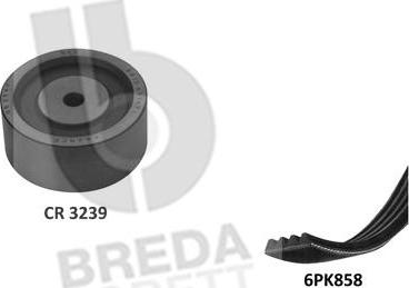 Breda Lorett KCA0047 - Комплект пистов ремък vvparts.bg