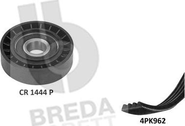 Breda Lorett KCA0050 - Комплект пистов ремък vvparts.bg