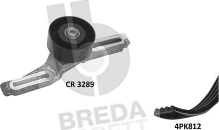 Breda Lorett KCA0058 - Комплект пистов ремък vvparts.bg