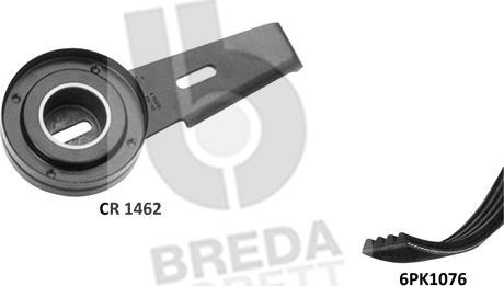 Breda Lorett KCA0053 - Комплект пистов ремък vvparts.bg