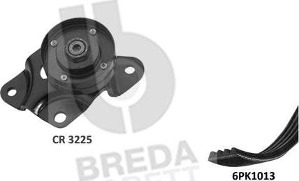 Breda Lorett KCA0063 - Комплект пистов ремък vvparts.bg