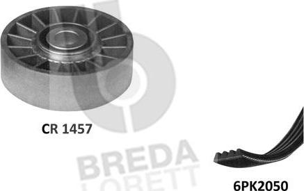 Breda Lorett KCA0003 - Комплект пистов ремък vvparts.bg