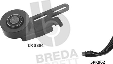 Breda Lorett KCA0011 - Комплект пистов ремък vvparts.bg