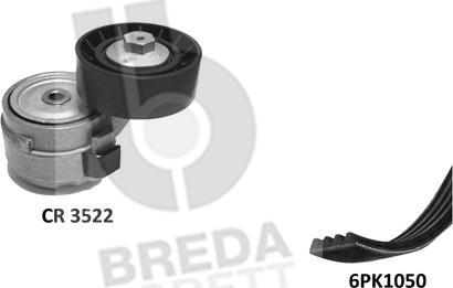 Breda Lorett KCA0012 - Комплект пистов ремък vvparts.bg