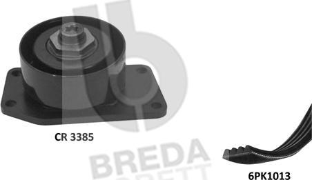 Breda Lorett KCA0036 - Комплект пистов ремък vvparts.bg