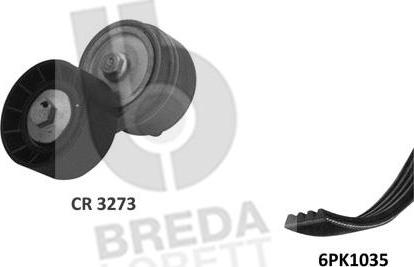 Breda Lorett KCA0031 - Комплект пистов ремък vvparts.bg