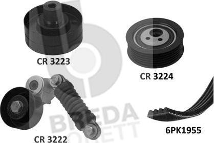 Breda Lorett KCA0026 - Комплект пистов ремък vvparts.bg