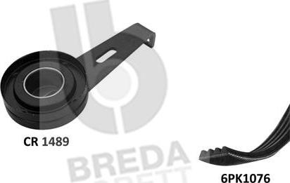 Breda Lorett KCA0020 - Комплект пистов ремък vvparts.bg