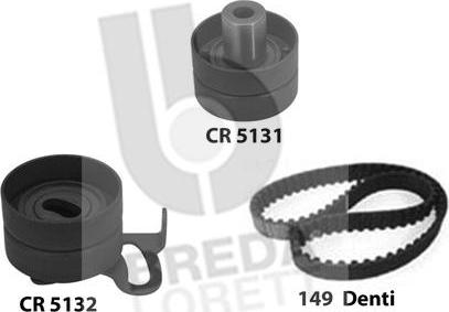 Breda Lorett KCD0463 - Комплект ангренажен ремък vvparts.bg