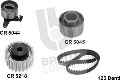 Breda Lorett KCD0511 - Комплект ангренажен ремък vvparts.bg