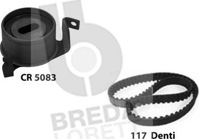 Breda Lorett KCD0690 - Комплект ангренажен ремък vvparts.bg