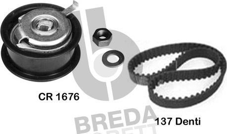 Breda Lorett KCD0641 - Комплект ангренажен ремък vvparts.bg