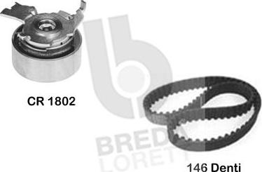 Breda Lorett KCD0643 - Комплект ангренажен ремък vvparts.bg