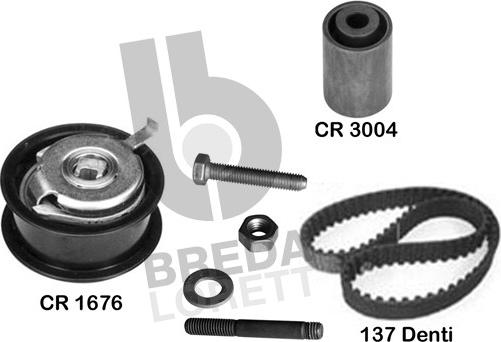 Breda Lorett KCD0642 - Комплект ангренажен ремък vvparts.bg