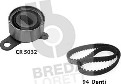 Breda Lorett KCD0655 - Комплект ангренажен ремък vvparts.bg