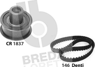 Breda Lorett KCD0652 - Комплект ангренажен ремък vvparts.bg