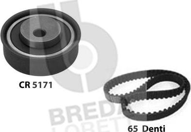Breda Lorett KCD0657 - Комплект ангренажен ремък vvparts.bg