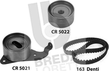 Breda Lorett KCD0669 - Комплект ангренажен ремък vvparts.bg