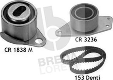 Breda Lorett KCD0602 - Комплект ангренажен ремък vvparts.bg