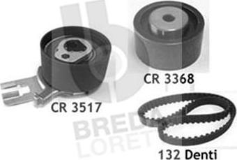 Breda Lorett KCD0607 - Комплект ангренажен ремък vvparts.bg