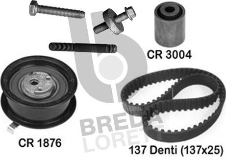 Breda Lorett KCD0047 - Комплект ангренажен ремък vvparts.bg