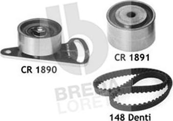 Breda Lorett KCD0069 - Комплект ангренажен ремък vvparts.bg