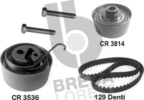 Breda Lorett KCD0032 - Комплект ангренажен ремък vvparts.bg