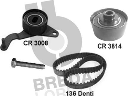 Breda Lorett KCD0026 - Комплект ангренажен ремък vvparts.bg