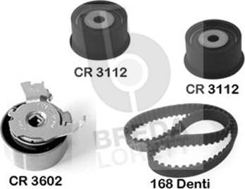 Breda Lorett KCD0027 - Комплект ангренажен ремък vvparts.bg