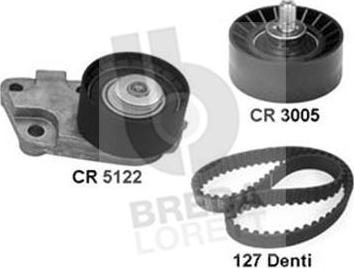 Breda Lorett KCD0190 - Комплект ангренажен ремък vvparts.bg