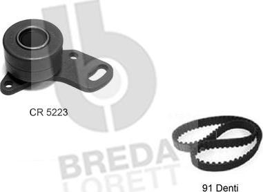 Breda Lorett KCD0191 - Комплект ангренажен ремък vvparts.bg