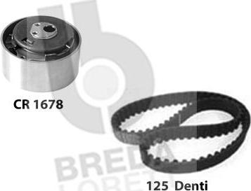 Breda Lorett KCD0165 - Комплект ангренажен ремък vvparts.bg