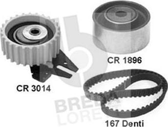 Breda Lorett KCD0101 - Комплект ангренажен ремък vvparts.bg