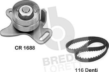 Breda Lorett KCD0118 - Комплект ангренажен ремък vvparts.bg