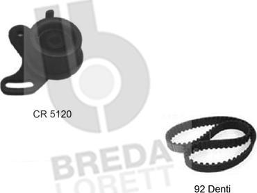 Breda Lorett KCD0189 - Комплект ангренажен ремък vvparts.bg