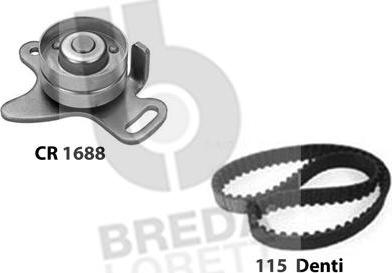 Breda Lorett KCD0391 - Комплект ангренажен ремък vvparts.bg