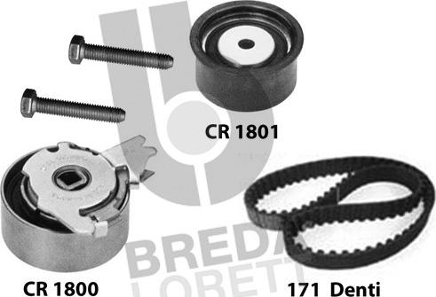 Breda Lorett KCD0368 - Комплект ангренажен ремък vvparts.bg